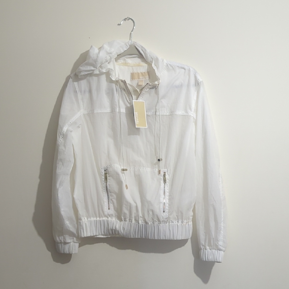 MICHAEL Michael Kors White Utility Jacket